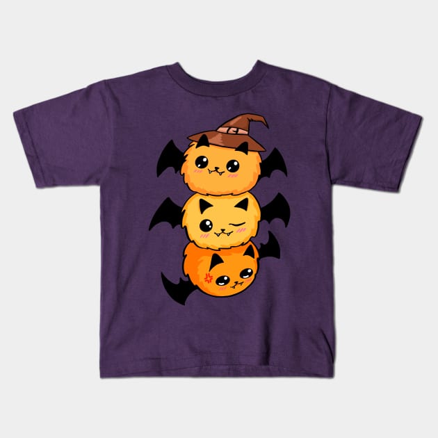 Bats Kids T-Shirt by moriqu